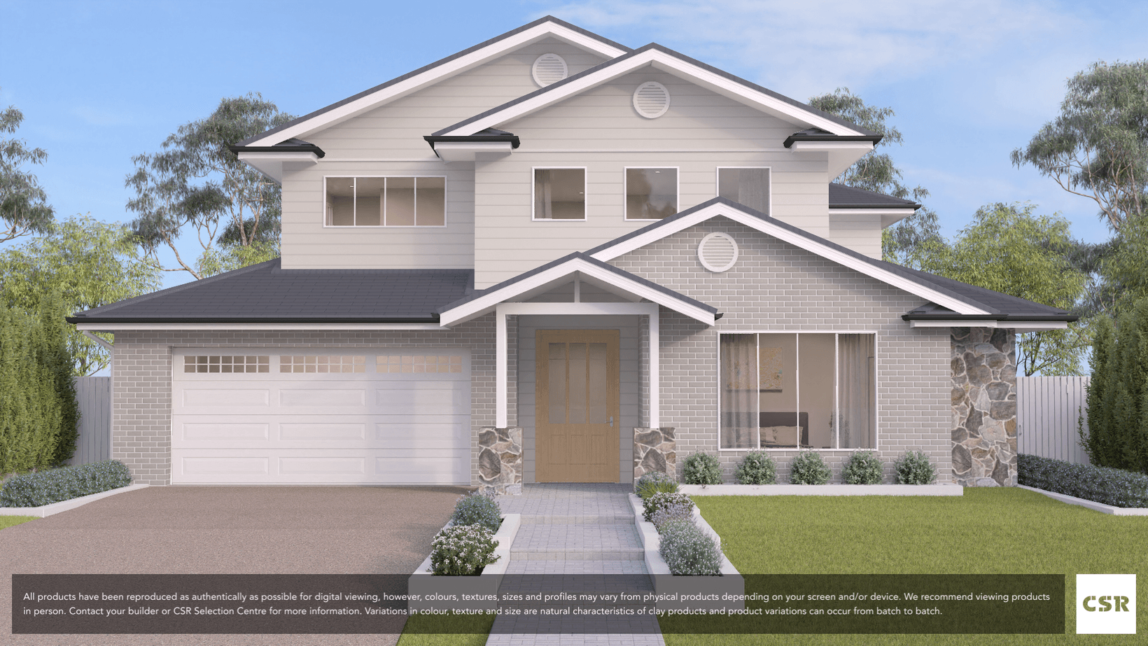 Breeze brick from PGH in Simply Hamptons